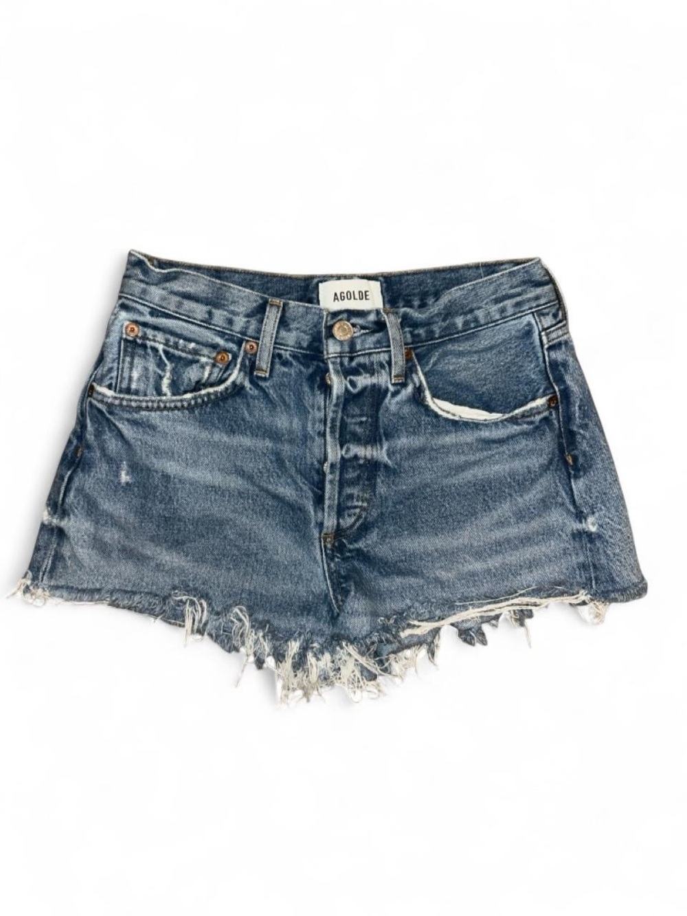 AGOLDE Parker Cut Off Short in Chorus size 24
